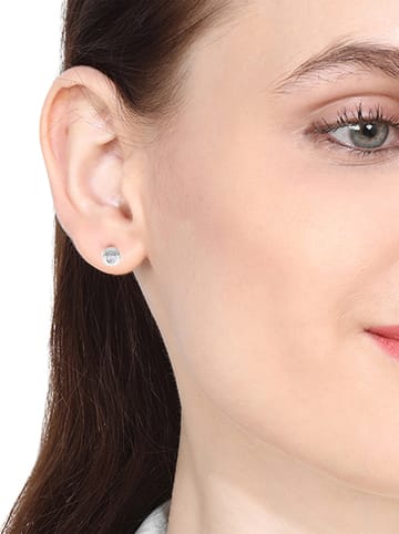 Diamant Vendôme Weißgold-Ohrstecker mit Diamanten