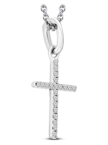 Diamant Vendôme Witgouden hanger met diamanten