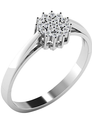 Diamant Vendôme Weißgold-Ring mit Diamanten