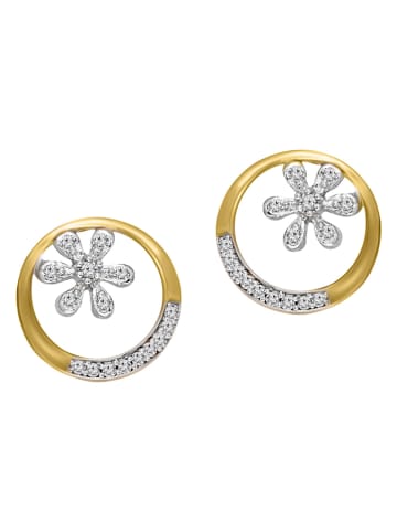 Diamant Vendôme Gouden oorstekers met diamanten