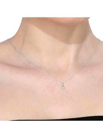 Diamant Vendôme Witgouden hanger met diamant