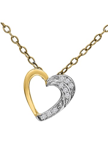 Diamant Vendôme Gold-Anhänger mit Diamanten