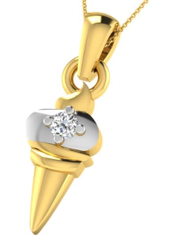 Diamant Vendôme Gouden hanger met diamant