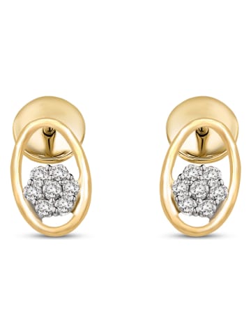 Diamant Vendôme Gold-Ohrstecker mit Diamanten