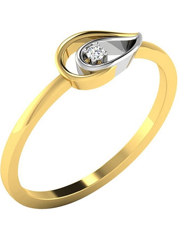 Diamant Vendôme Gold/ Weißgold-Ring mit Diamant