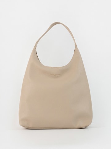maison héritage PARIS Leder-Shopper "Kira" in Creme - (B)35 x (H)32 x (T)13 cm