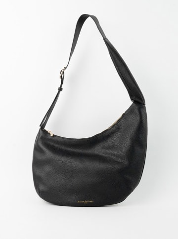 maison héritage PARIS Skórzana torebka "Rin" w kolorze czarnym - 40 x 33 x 2 cm