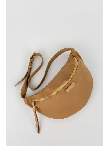 maison héritage PARIS Brustbeutel "Rachel" in Beige - (B)34 x (H)17 cm