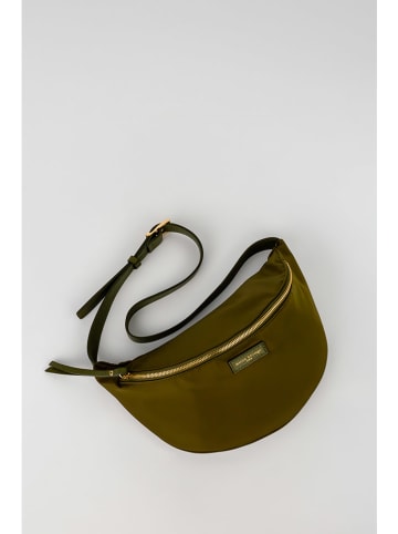 maison héritage PARIS Brustbeutel "Rachel" in Khaki - (B)34 x (H)17 cm