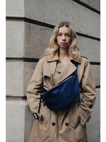 maison héritage PARIS Brustbeutel "Rachel" in Dunkelblau - (B)34 x (H)17 cm