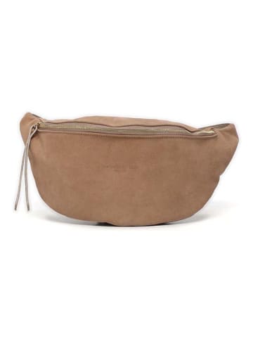 maison héritage PARIS Leder-Brustbeutel "Rachel" in Beige - (B)34 x (H)17 cm