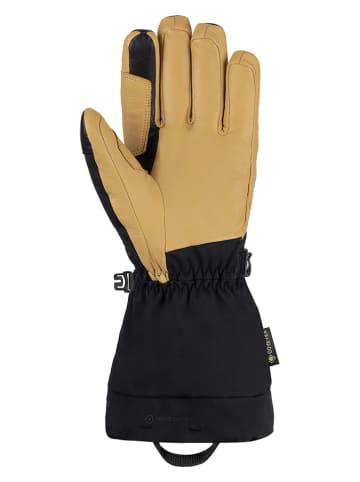 Reusch Funktionsfingerhandschuhe "Discovery GORE-TEX" in Beige/ Schwarz