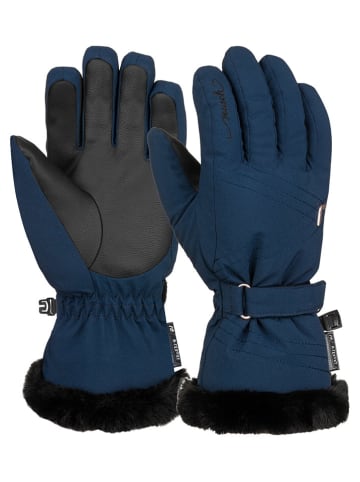 Reusch Rękawiczki funkcyjne "Stella R-TEX® XT" w kolorze granatowym