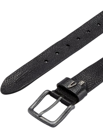Camel Active Leder-Gürtel in Schwarz