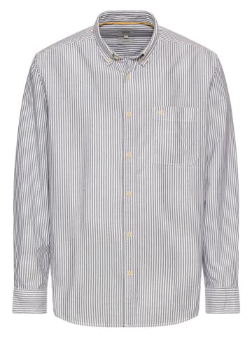 Camel Active Koszula w kolorze biało-szarym