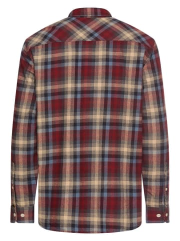 Camel Active Koszula w kolorze czerwono-niebiesko-beżowym