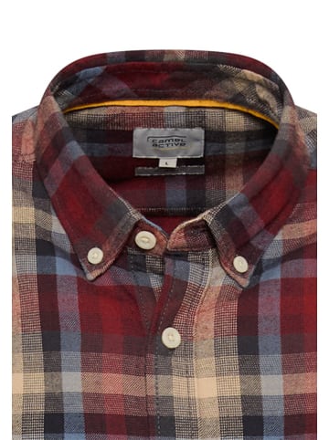 Camel Active Koszula w kolorze czerwono-niebiesko-beżowym