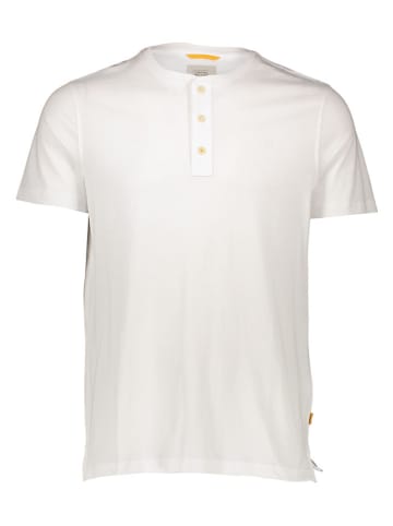Camel Active Koszulka "Henley" w kolorze białym
