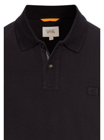 Camel Active Poloshirt zwart