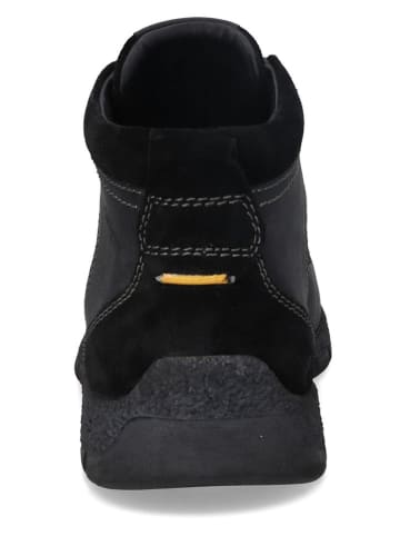 Camel Active Leder-Boots in Schwarz