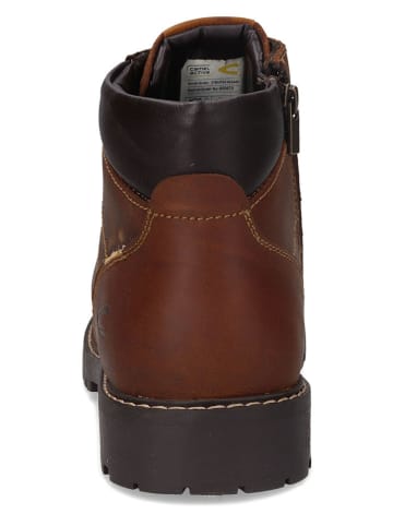 Camel Active Leder-Boots in Braun