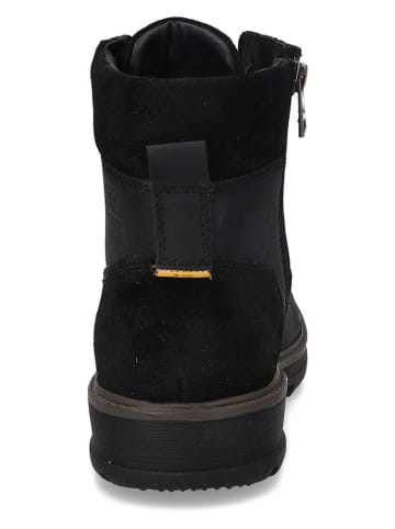 Camel Active Leder-Boots in Schwarz