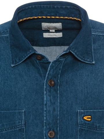 Camel Active Koszula dżinsowa - Regular fit - w kolorze granatowym