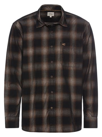 Camel Active Koszula w kolorze czarno-brązowym