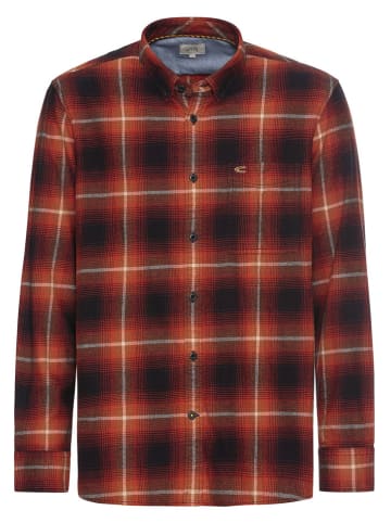 Camel Active Hemd in Rot/ Schwarz