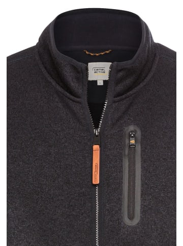 Camel Active Fleecejacken in Schwarz