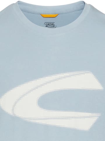 Camel Active Shirt lichtblauw