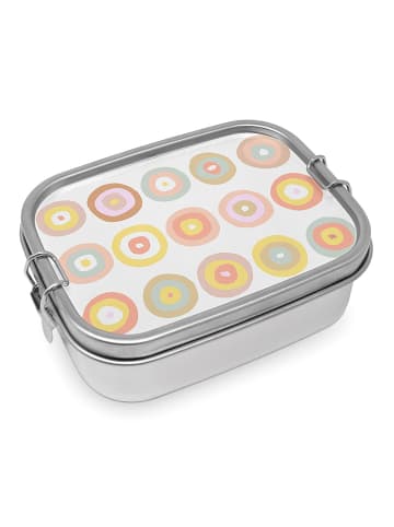 ppd Pojemnik "Bubbles" ze wzorem na lunch - 16,5 x 6 x 14 cm