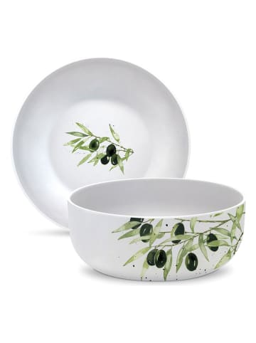 ppd Miska "Olives" w kolorze białym - Ø 16 cm