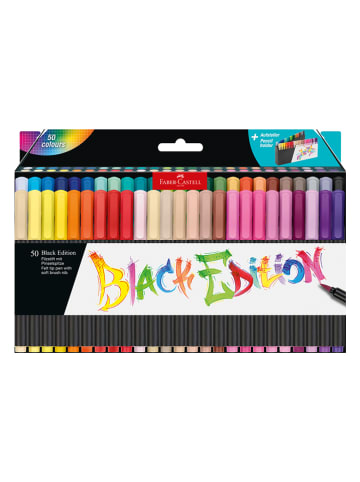 Faber-Castell Flamastry (50 szt.) "Black Edition"