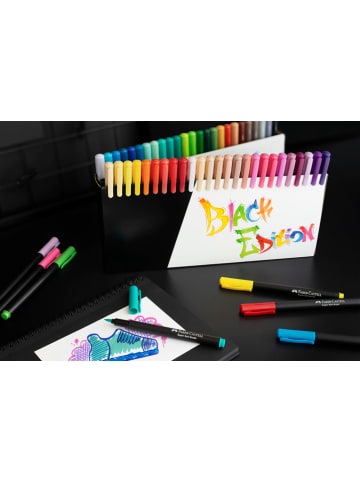 Faber-Castell Flamastry (50 szt.) "Black Edition"