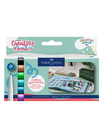 Faber-Castell Flamastry (6 szt.) "Gofa Creative Marker Haven"