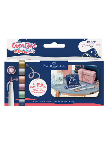 Faber-Castell Viltstiften "Gofa Creative Marker Celebration" - 6 stuks