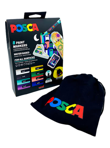 Faber-Castell Acryl-Farbmarker "Uni Posca" - 8 Stück