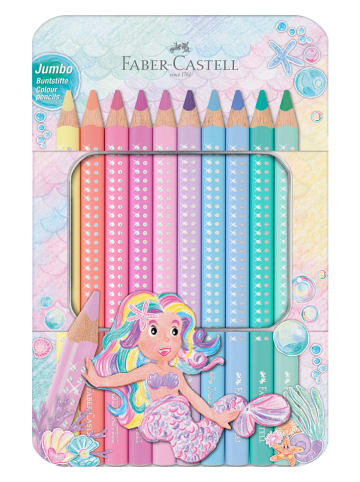 Faber-Castell Kredki jumbo (10 szt.) "Sparkle Pastell"