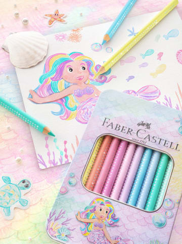 Faber-Castell Jumbo-Buntstifte "Sparkle Pastell" - 10 Stück