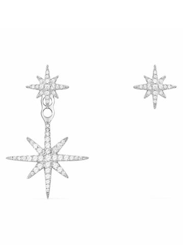 Miu Silver Silber-Ohrstecker mit Edelsteinen