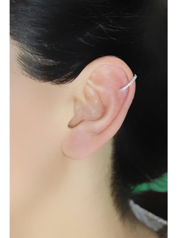 Miu Silver 2er-Set: Silber-Earcuffs mit Edelsteinen