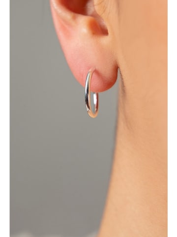 Miu Silver Srebrne kolczyki-kreole