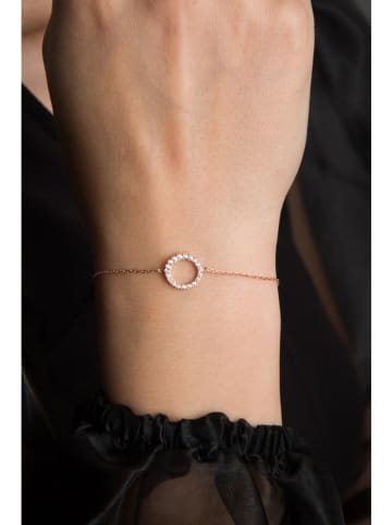 Miu Silver Pozłacana bransoletka z cyrkoniami