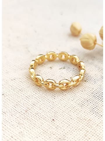 Miu Silver Vergulde ring