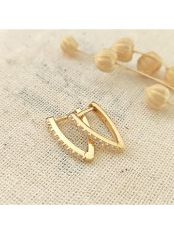 Miu Silver Vergold. Ohrringe mit Edelsteinen