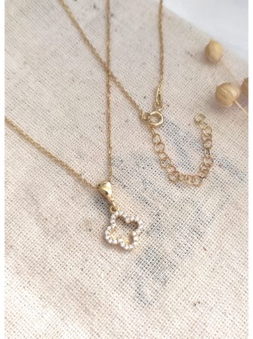 Miu Silver Pozłacany naszyjnik z zawieszką - dł. 42 cm