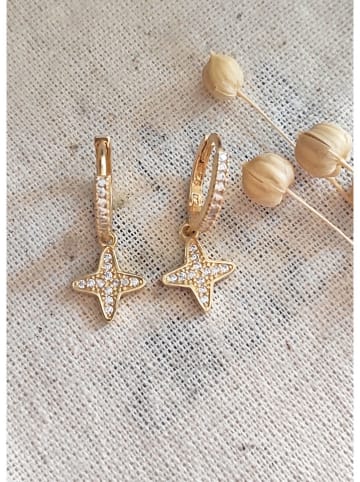 Miu Silver Vergold. Ohrringe mit Edelsteinen