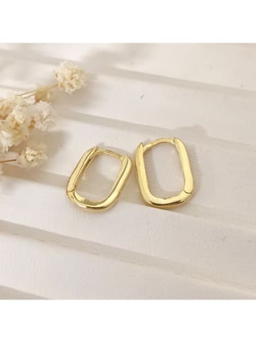 Miu Silver Pozłacane kolczyki