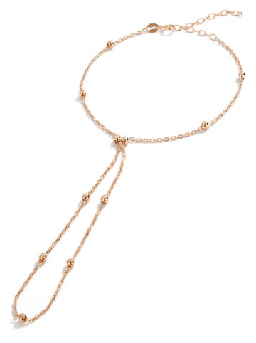 Miu Silver Rosévergold. Armkette mit Schmuckelementen